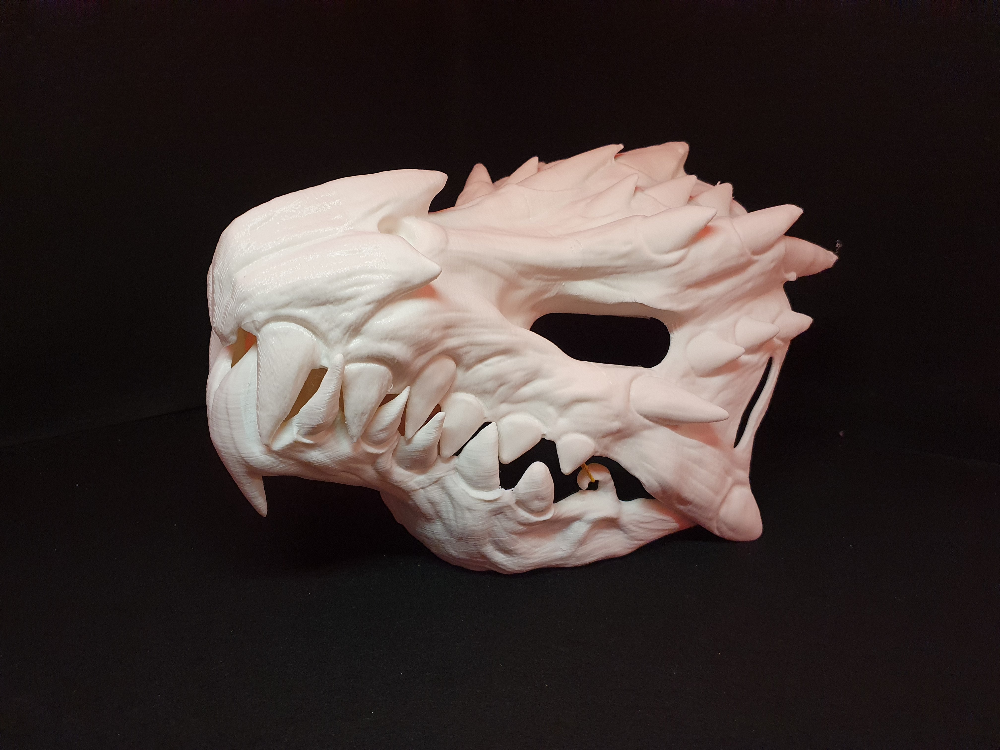 Dragon skull cosplay mask - costume – Vortacs3D